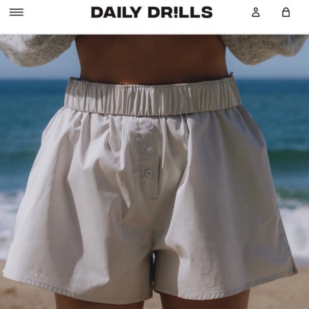 Poplin Resort Shorts
